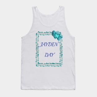 JAYDEN DAY BLUE AND YELLOW 1 NOVEMBER Tank Top